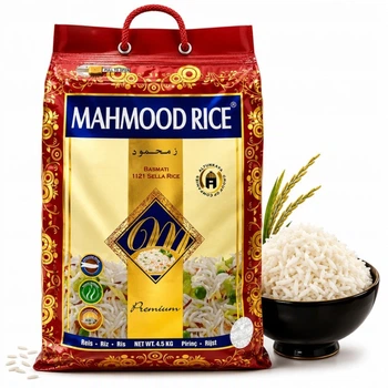 Рис Basmati Mahmood Premium 4,5 кг високоякісний довгозернистий зі смаком аромату Sella