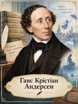 Портрет "Ганс Крістіан Андерсен", розмір 30х40 - А3