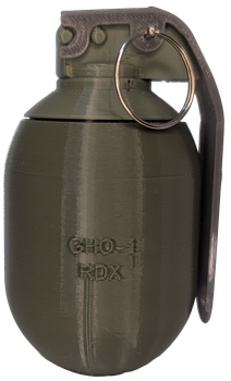 Ручна наступальна уламкова граната "GHO-1" (розбірна) з пластику