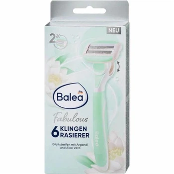 Станок для гоління Balea Rasierer 6-Klingen Fabulous, 1шт.
