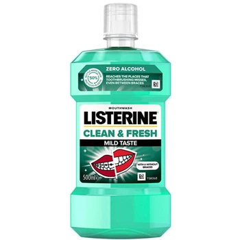 Ополіскувач для порожнини рота Listerine Clean & Fresh Mild Taste, 500 мл