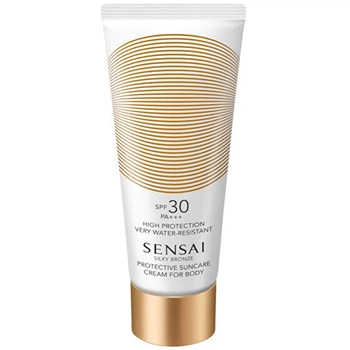 Защитный солнцезащитный крем для тела Sensai Silky Bronze SPF 30, 150 мл