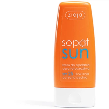 Солнцезащитный крем Ziaja Sun Sun SPF 25, 60 мл