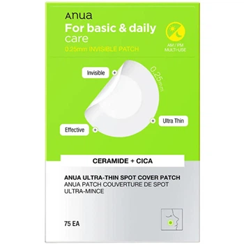 Гідроколоїдні пластирі від недосконалостей ANUA Ultra-Thin Spot Cover Patch