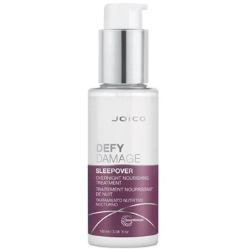 Ночной питательный уход для волос Joico Defy Damage Sleepover, 100 мл