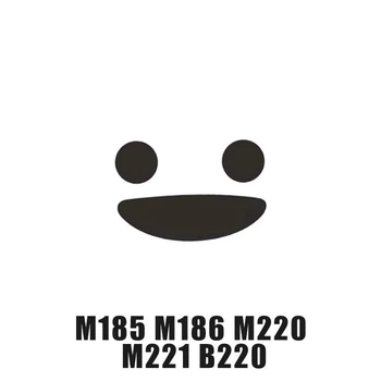 Тефлонові ніжки глайди 3M для ігрових мишок Logitech M185 M186 M220 M221 B220 (2 НАБОРИ)