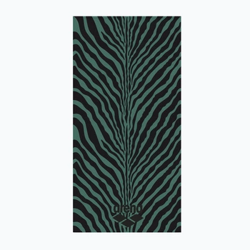 Рушник Arena ZEBRA TOWEL Чорний, Зелений 160 x 80 см (011042-506)