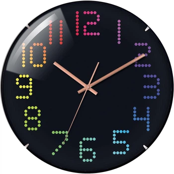 Годинник настінний Technoline WT7410 Black (WT7410) (DAS304126)