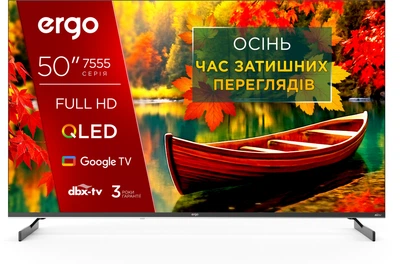 Телевизор Ergo QLED 50" 50JFQ7555
