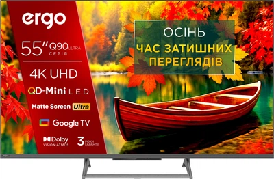 Телевизор Ergo MiniLED 55'' 55MQ90 Ultra