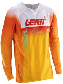 Джерси мотокроссовое Leatt Moto 5.5 UltraWeld оранжевое, размер XL