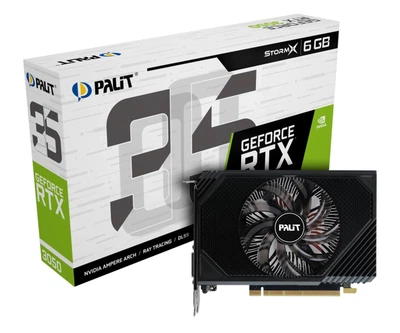 Відеокарта Palit GeForce RTX3050 StormX 6 GB GDDR6 (NE63050018JE-1072F) EU