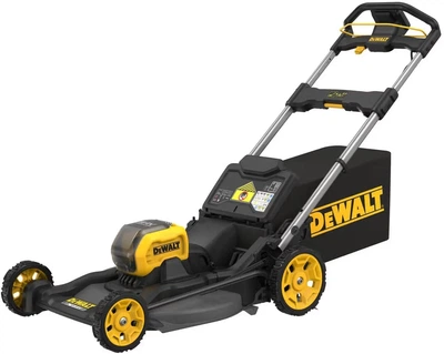 Газонокосарка акумуляторна DeWalt DCMWP500N 54В 53 см 67 л чорна з жовтим