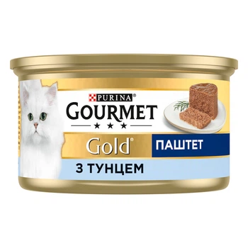 Консервированный корм Purina Gourmet Gold Паштет с тунцом 85 г (7613031381029) x24 шт.