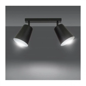 Спот EMIBIG Lighting PRISM 2 BLACK/WHITE 385/2 Е27 60Вт