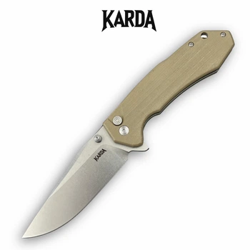 Ніж Складаний Karda J278 Clip Point Desert