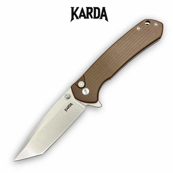 Ніж Складаний Karda J277 Tanto Brown