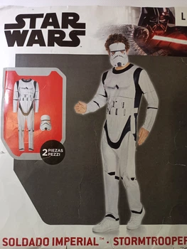 Костюм карнавальный мужской Штурмовик Star Wars L 52\54 белый