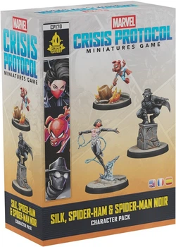 Dodatek do gry Fantasy Flight Games Marvel Crisis Protocol Silk Spider-Ham & Spider-Man Noir (841333131777)