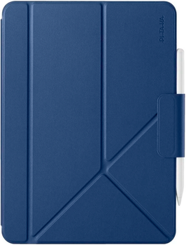 Etui na tablet PITAKA Folio 3 do Apple iPad Air 13" (M4)/Apple iPad Air 13" (M3)/Apple iPad Air 13" (M2) Granatowy (0741654371251)