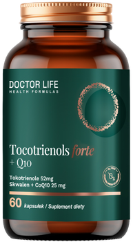 Токотрієноли + Q10 Doctor Life Tocotrienols Forte + Q10 60 капсул (5908062065201)