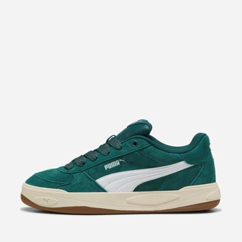 Мужские кеды кожаные низкие Puma Park Lifestyle II SD 40730704 41 (7.5UK) 26.5 см Зеленый/Белый (4070032651002 )