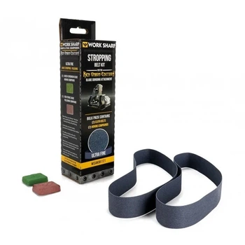 Work Sharp 2 тканевых ремня для WSKTS-KO зеленая паста chromium oxide красная паста ferric oxide