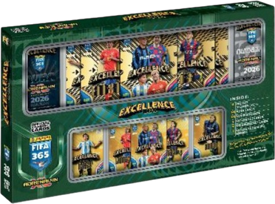 Zestaw kart kolekcjonerskich Panini FIFA 365 Adrenalyn XL 2027 Excellence Box (8051708037265)