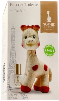 Zestaw dla dzieci Sophie La Girafe Woda toaletowa dla dzieci 50 ml + Zabawkowa żyrafa (3701392053250)