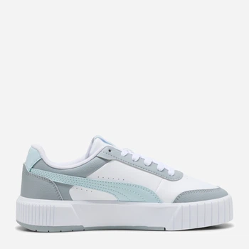 Женские кеды низкие Puma Carina Mia 40263723 38 (5UK) 24 см Серый/Голубой/Белый (4070032621913)