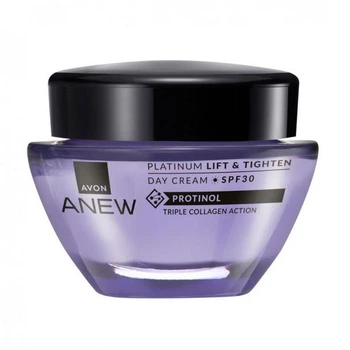 Денний ліфтинг-крем для обличчя Avon Anew Platinum з протінолом SPF 30 50 мл