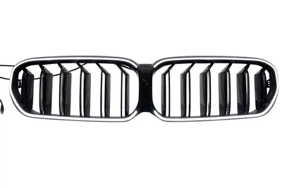 Ноздрі решітка радіатора M-Look V1 LED чорний глянець для BMW 5 серія G30/G31 2021-2023 рр.