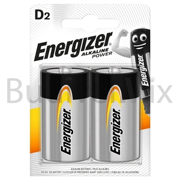Батарейки ENERGIZER D Alkaline Power лужні 2 шт