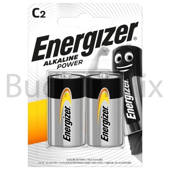 Батарейки ENERGIZER C Alkaline Power лужна 2 шт
