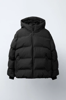 Зимняя куртка для мальчика Zara 122 размер черная 5992770800