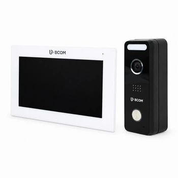 Комплект відеодомофона BCOM BD-870 IP/T White Kit (306688)