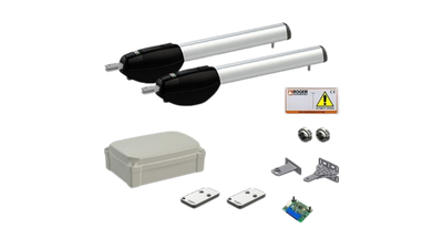Комплект автоматики для распашных ворот Roger Technology mini KIT BE20/210GO «Brushless»