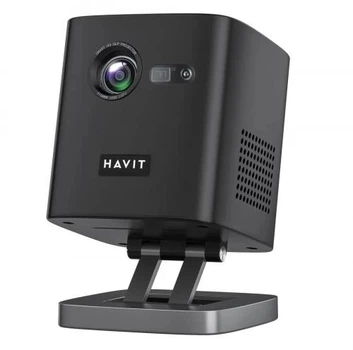 Проектор HV-PJ218 Pro, Black, DLP, Android TV 9.0, WiFi / Bluetooth, 960x540, 180 Лм Havit 000357221