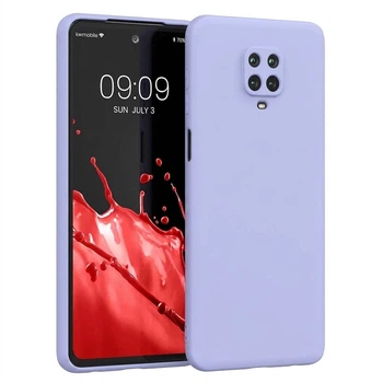 Чехол Fiji Full Soft Premium для Xiaomi Redmi Note 9 Pro Max силикон бампер Violet