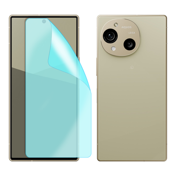 Защитная гидрогелевая пленка KitCut Grade A на Sharp Aquos R10 на экран (глянцевая)