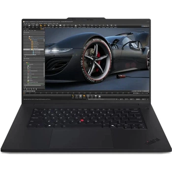 Ноутбук Lenovo ThinkPad P1 Gen 7 (21KVMGVZ6PB), Intel Core Ultra 7 165H / 16" / 165 Гц / RAM 32 ГБ LPDDR5X / SSD 2 ТБ + 2 ТБ / Intel Arc Graphics + RTX 4060 / Windows 11 Pro / Чорний