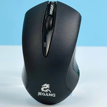 Мышь компьютерная беспроводная JEQANG JB-212 Bluetooth Черная (без USB-апрера)