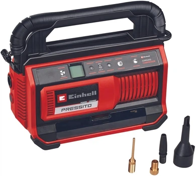 Компрессор воздушный Einhell PRESSITO 18/25 аккумуляторный 18В 10,5 бар 2,06 кг