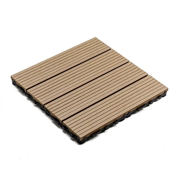 Композитна плитка для тераси, Медовий Тік 30 x 30 x 2,5 см