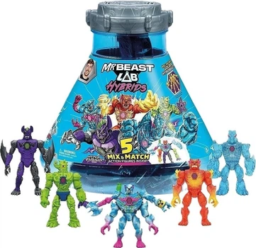 Набор фигурок Cobi Mr Beast Lab Гибрид 5 шт MO-24910 (5902251501259)
