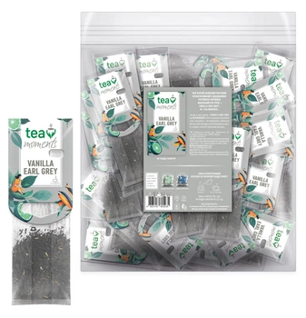 Чай Tea Moments, Vanilla Earl Grey (Ванільний чорний чай), 50 шт Х 2,2 г