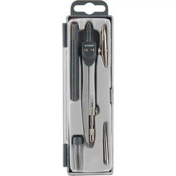 Готовальня Kite K18-84-03 5 предметів Сірий shop (4251458730063)