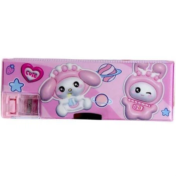 Пенал пластиковий зі стругачкою ""MYMELODY, Мелоді/KUROMI, Куромі"" 5252568