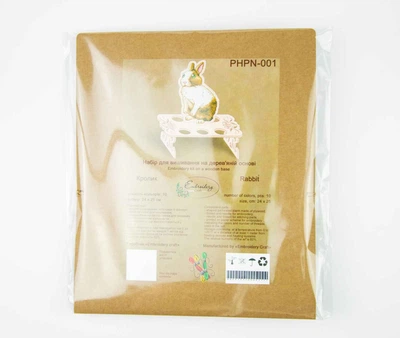 Набір для вишивання ниткою ТМ Embroidery Craft Кролик PHPN-001 4641334