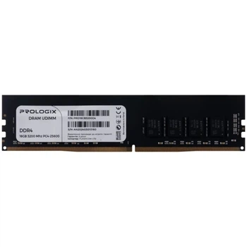 Память 16Gb DDR4, 3200 MHz,, 22-22-22-52, 1.2V Prologix (2000003573684)